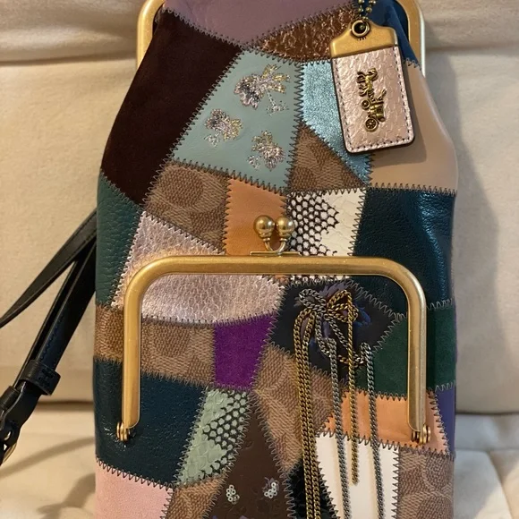 Coach 1941 patchwork crossbody leather bag - Picture 2 of 5